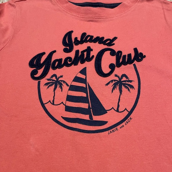 Janie and Jack - Island Yacht Club T-Shirt - Picture 2 of 5